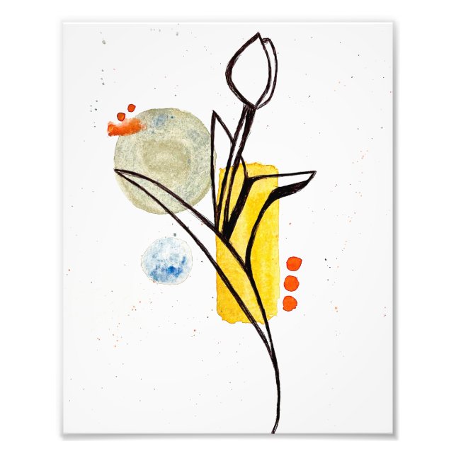 Water Flower Print (Front)