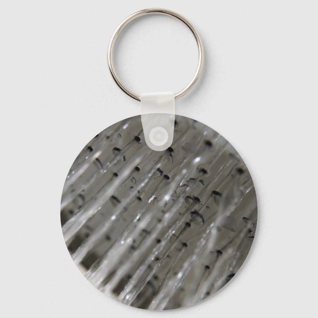 Water flowing out of shower head key ring (Front)
