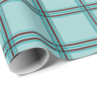 Water-for-Chocolate Plaid Wrapping Paper