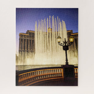 Water Fountains in Las Vegas Jigsaw Puzzle