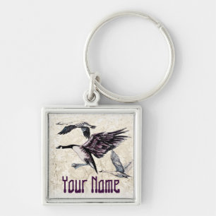 Water Fowl Key Ring