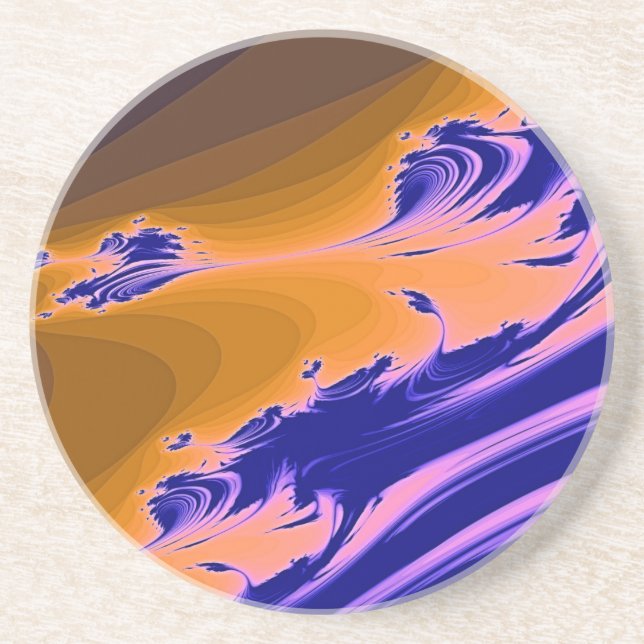 WATER FRACTAL   COASTER (Front)
