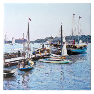 Water Front Put-In-Bay OH c1904 Tile