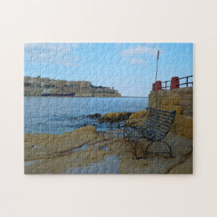 Water Front Valetta Malta. Jigsaw Puzzle