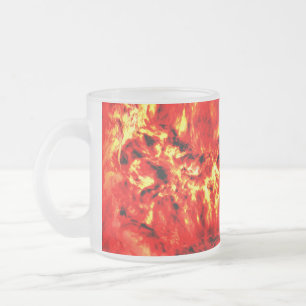 WATER FROSTED GLASS COFFEE MUG
