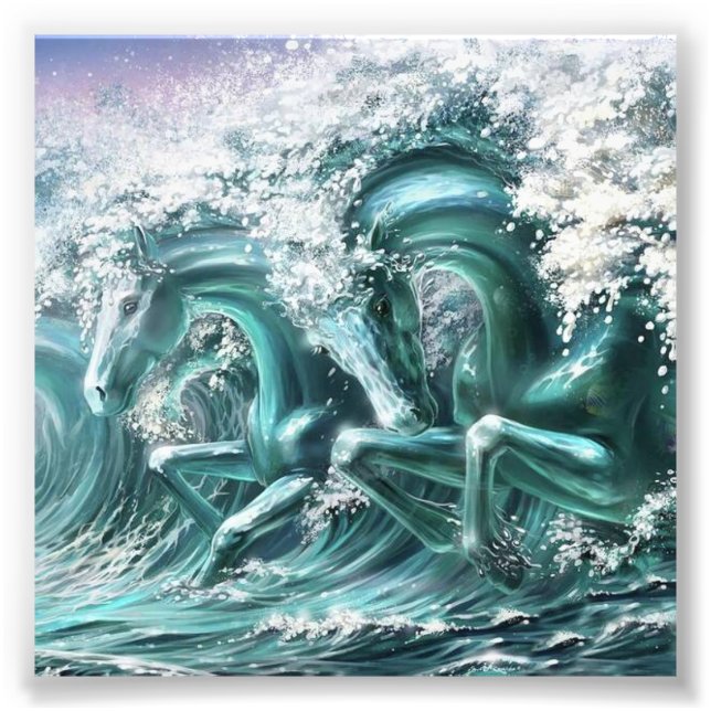 Water Gallop Photo Print (Front)