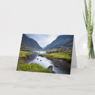 Water   Gap of Dunloe County Kerry Ireland Card