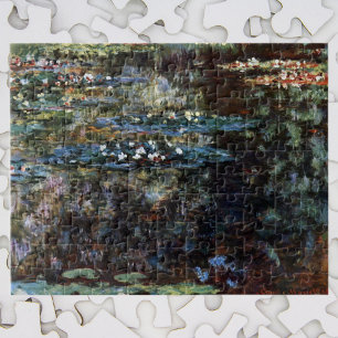 Water Garden at Giverny, France by Claude Monet Jigsaw Puzzle