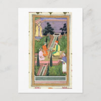 Water gardens, from the Clive Album (gouache on pa