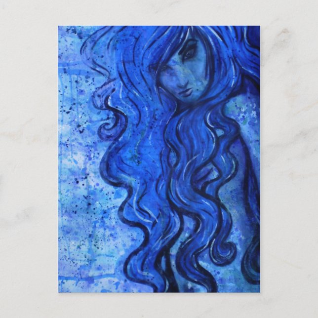 Water Girl Postcard (Front)