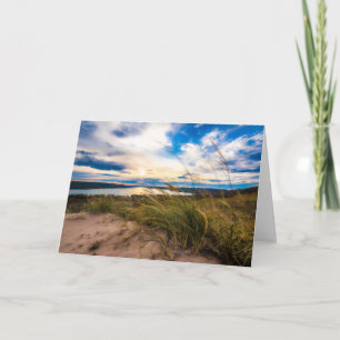 Water Glen Lake Sleeping Bear Dunes Michigan Card