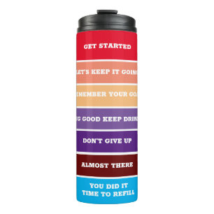 Water Goals Thermal Tumbler