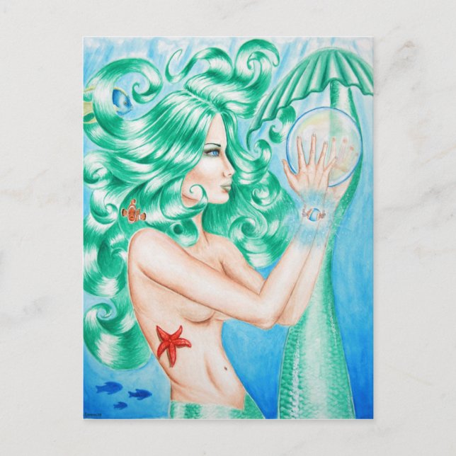 Water Goddess postcard (Front)
