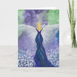 Water Guardian Angel Card
