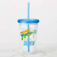 Water Gun Battle Pool Party Summer Personalised