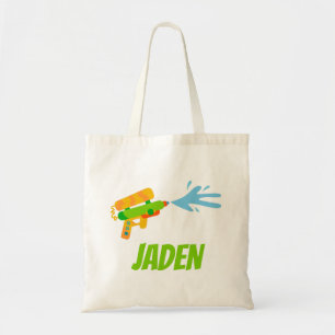 Water Gun Battle Pool Party Summer Personalised Tote Bag