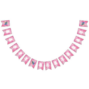 Water Gun girl Birthday Bunting
