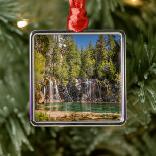 Water   Hanging Lake Glenwood Springs, Colorado Metal Tree Decoration