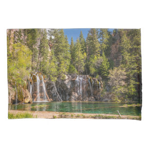 Water   Hanging Lake Glenwood Springs, Colorado Pillowcase