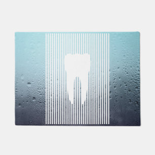 water haze dental office doormat