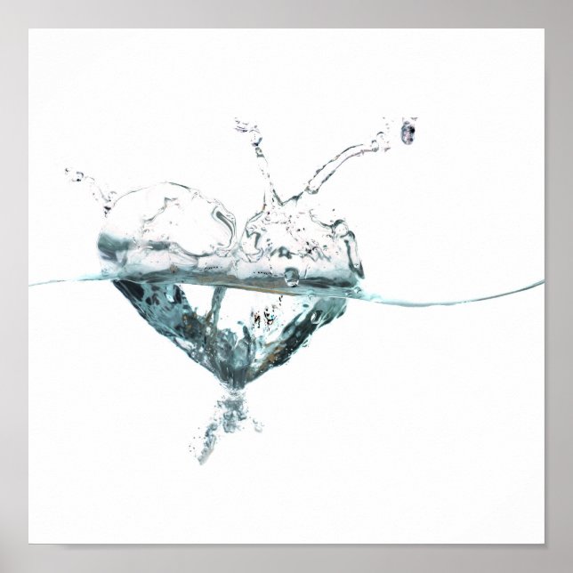 water heart poster (Front)
