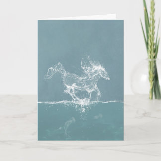 Water Horse Fantasy Card