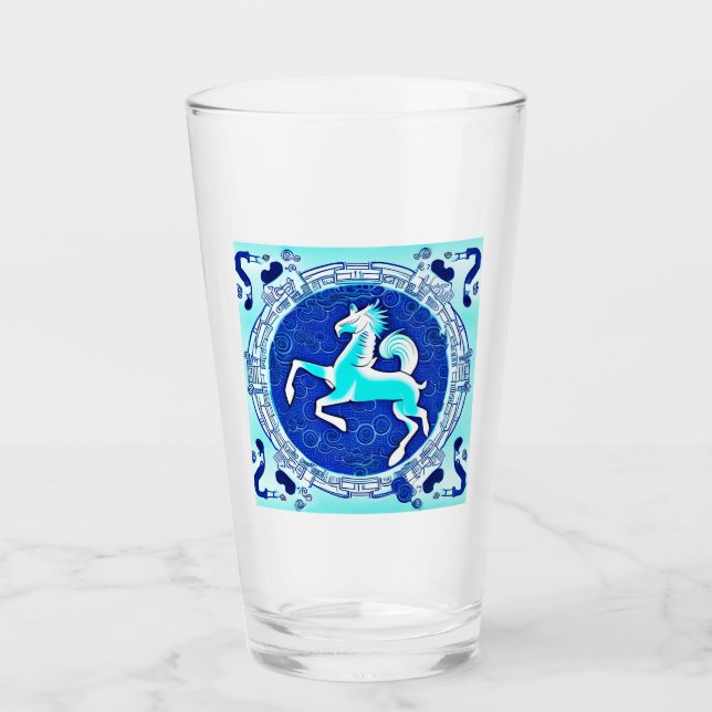 Water Horse  Glass (Front)