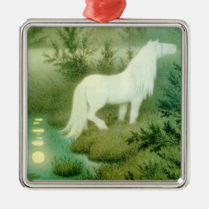 Water Horse Kelpie Artwork Medallion Ornament