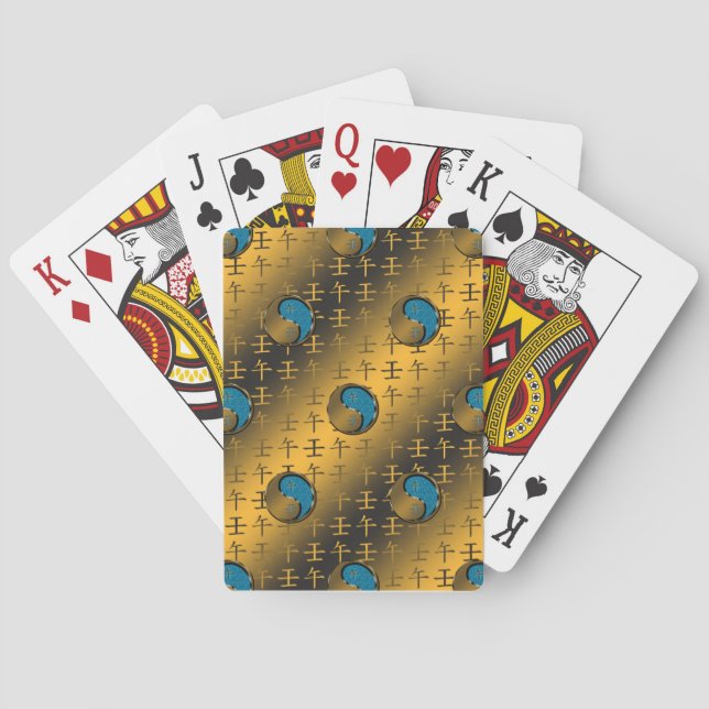 Water Horse Playing Cards (Back)