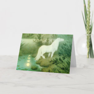 Water Horse Spirit Kelpie Backahast Card