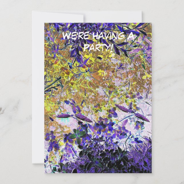 WATER INVITATION (Front)