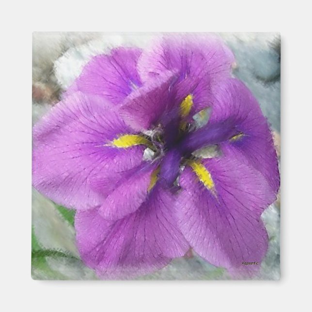 Water Iris II Magnet (Front)