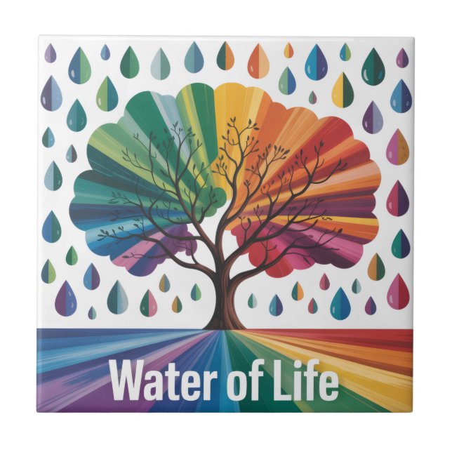 Water Is Life Tile (Front)