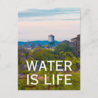 Water is Life Water Tower Environmental Ecology