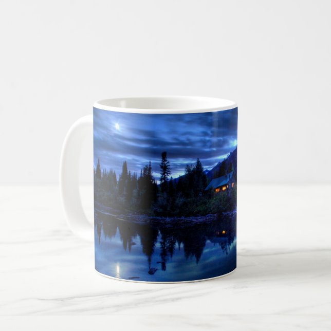 Water | Jenny Lake Grand Teton National Park Coffee Mug (Front Left)