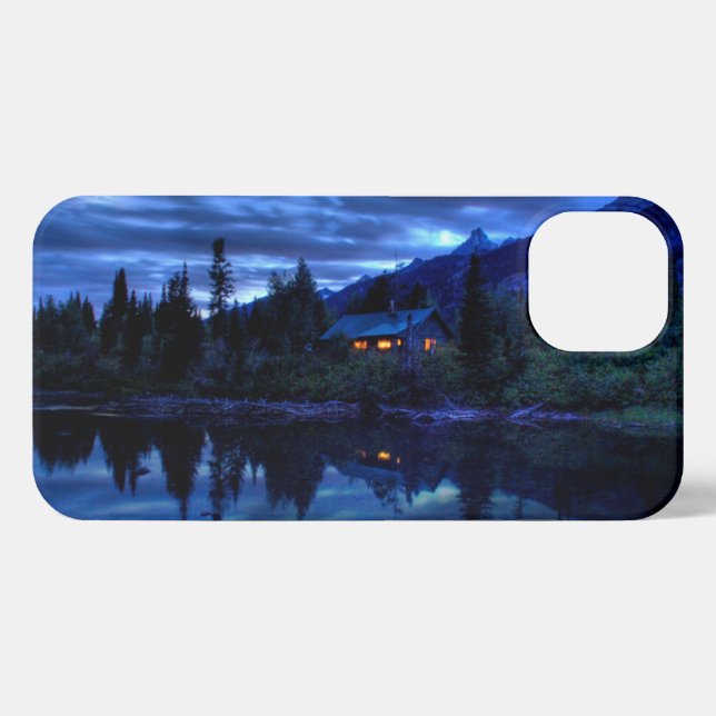 Water | Jenny Lake Grand Teton National Park iPhone Case (Back Horizontal)