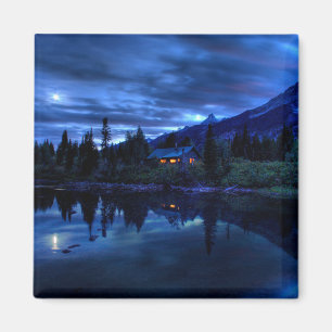 Water   Jenny Lake Grand Teton National Park Magnet