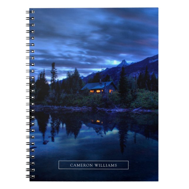 Water | Jenny Lake Grand Teton National Park Notebook (Front)