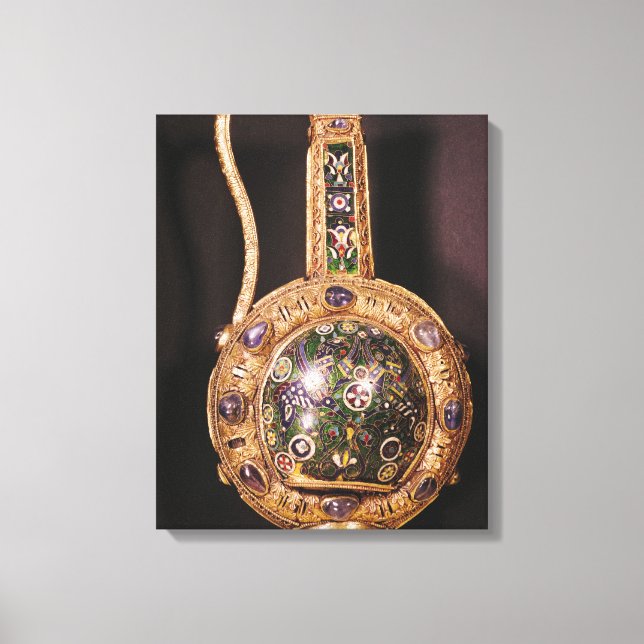 Water jug presented to Charlemagne Canvas Print (Front)