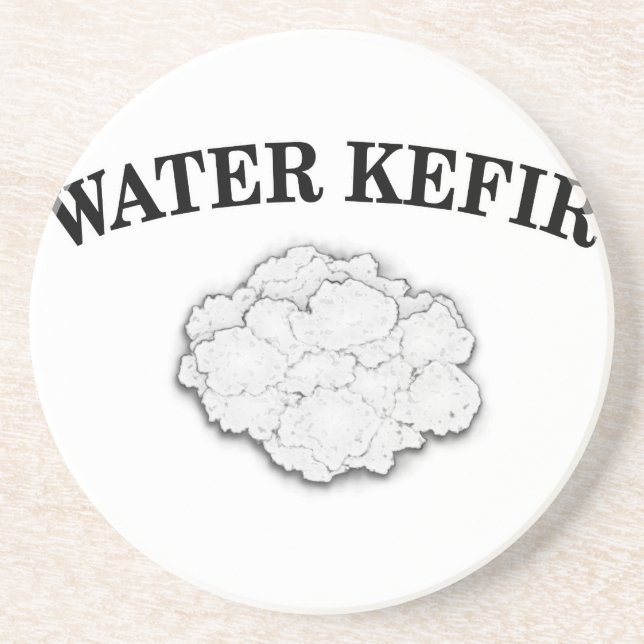 Water Kefir Grains Coaster (Front)