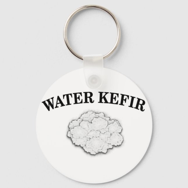 Water Kefir Grains Key Ring (Front)