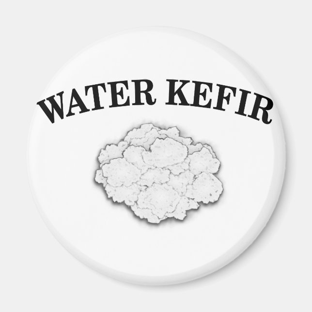 Water Kefir Grains Magnet (Front)