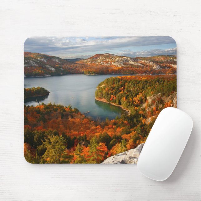 Water | Killarney Provincial Park Canada Mouse Mat (With Mouse)