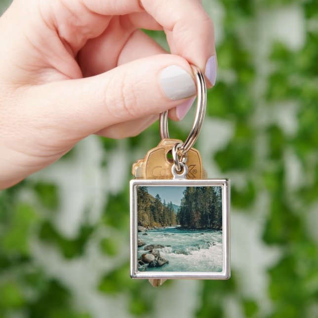 Water | Kucherla River, Altai Mountains Key Ring (Hand)