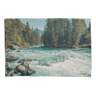Water Kucherla River, Altai Mountains Pillowcase