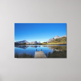 Water Lai da Vons Switzerland Canvas Print
