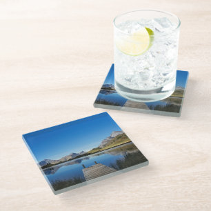 Water Lai da Vons Switzerland Glass Coaster