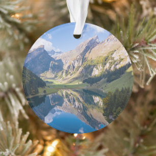 Water Lake Alpsee Switzerland Ornament