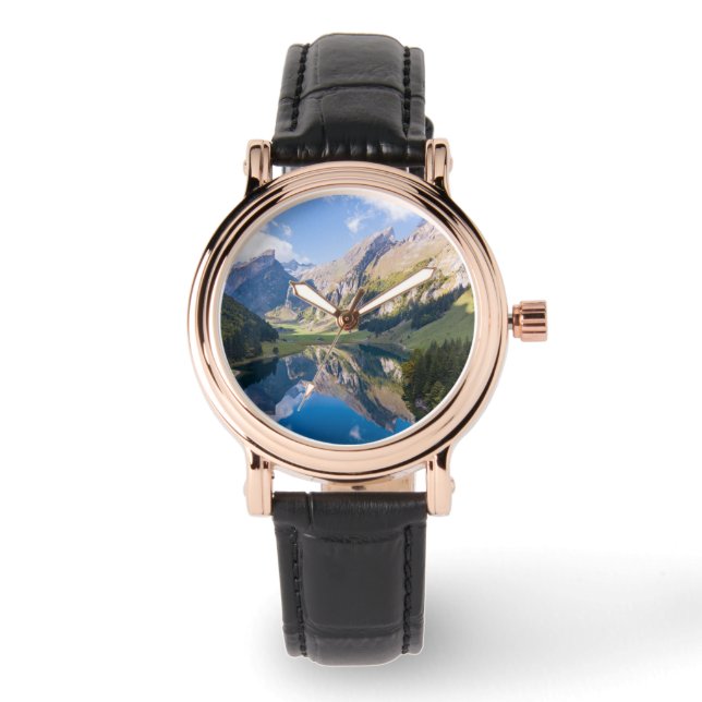 Water | Lake Alpsee Switzerland Watch (Front)