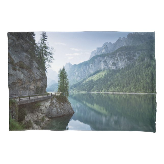 Water | Lake Gosau Salzkammergut Austria Pillowcase (Front)
